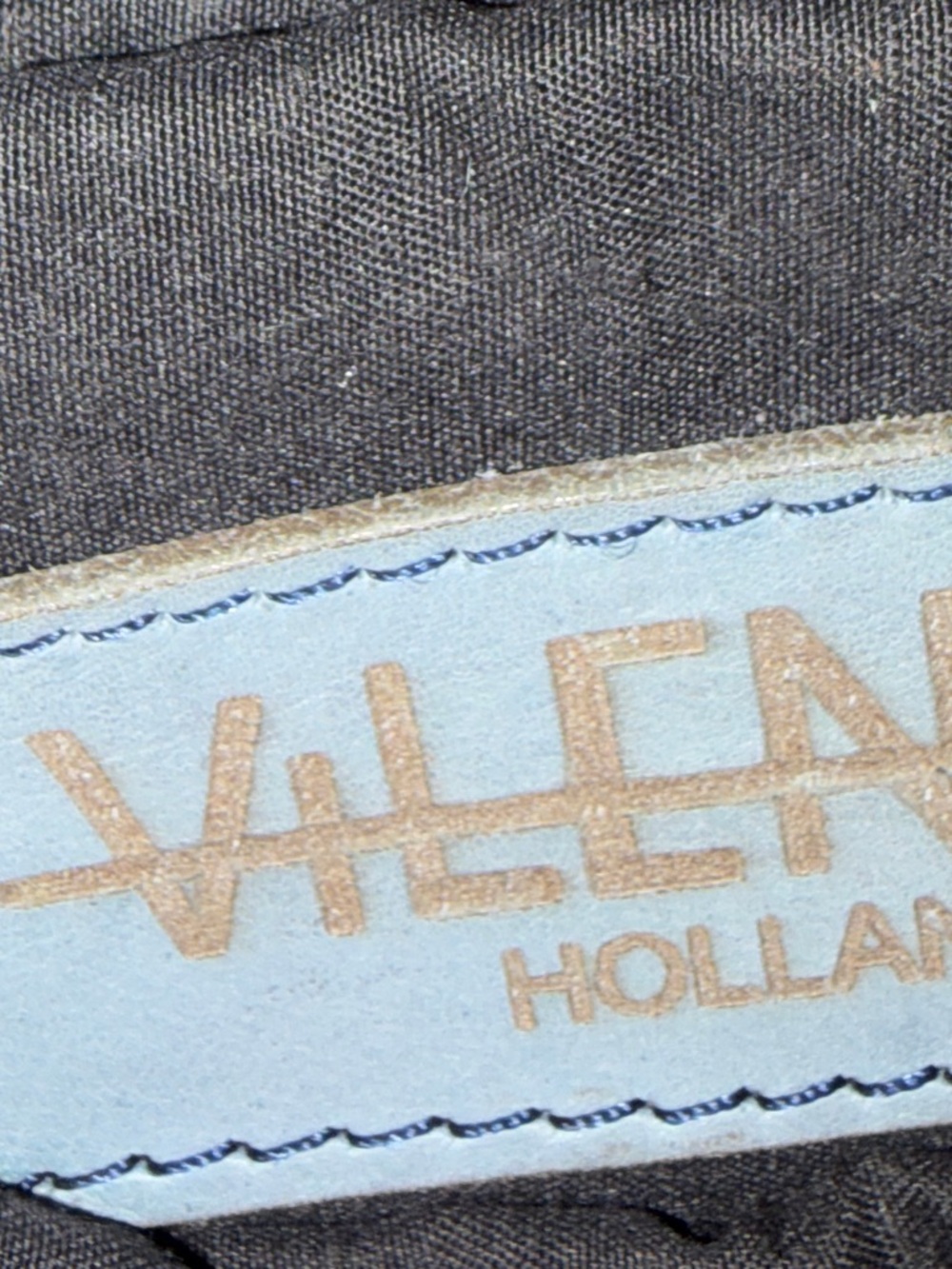 Vilenca Holland Belt Bag/ Woven Leather Crossbody Sling Bag *rare* - Picture 2 of 5